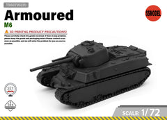 SSMODEL1/72 M6 Heavy Tank Resin MODEL KIT TSS0720220