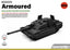 SSMODEL 1/700 Mirage Tank Allies Fictional MBT Tank Resin Model Kit TSS7000480