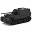 SSMODEL 1/56 Panzerjager Tiger P 8.8 cm PaK Elefant Resin MODEL KIT TSS0560909