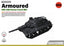 SSMODEL 1/200 AMX-30B2 Brenus French MBT Tank Resin Model Kit TSS2000364