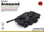 SSMODEL 1/350 AMX-10 RC French Armoured Fighting Tank Resin Model Kit TSS3500354