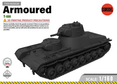 SSMODEL 1/160 T-100 Tank Resin Model Kit TSS1600039