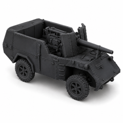 SSMODEL 1/100 Semovente Ruotato da 90/52 Breda 501 Resin Model Kit TSS1000562