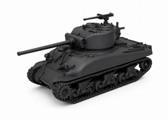 SSMODEL 1/160 M4A1 76W Sherman US WWII Tank Resin MODEL KIT TSS1600208