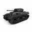 SSMODEL 1/56 Ram Mk.II late 6-pounder Canada Tank Resin Model Kit TSS0560918