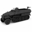 SSMODEL 1/200 Half-track Sd.Kfz.251/1 Ausf.A Resin MODEL KIT TSS2000937