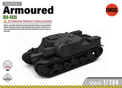 SSMODEL 1/200 SU-122i Tank Resin Model Kit TSS2000527