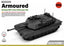 SSMODEL 1/56 M1 Abrams M1IP version (105mm gun) Tank Resin MODEL KIT TSS0560604