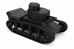 SSMODEL 1/100 T-12 Soviet experimental medium tank Resin Model Kit TSS1000008