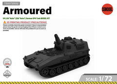 SSMODEL 1/72 VK 2.08 "Aster" (2S8 "Astra") German SPA Tank MODEL KIT TSS0720532