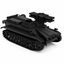 SSMODEL 1/200 Borgward IV Panzerjäger Wanze Sd.Kfz301 Resin MODEL KIT TSS2001413