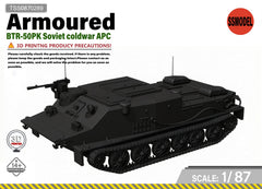 SSMODEL 1/87 BTR-50PK Soviet coldwar APC tank Resin Model Kit TSS0870289