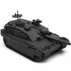 SSMODEL 1/64 Challenger 2 TES British modern MBT Resin Model Kit TSS0640455