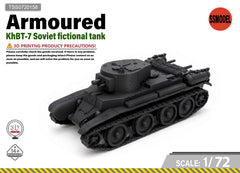 SSMODEL 1/72 KhBT-7 Soviet fictional tank Resin Model Kit TSS0720158