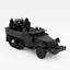 SSMODEL 1/32 1/35 1/48 1/64 WWII US M3 Half-track Quad 50 Model Kit TSS0883