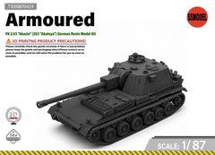 SSMODEL 1/87 VK 2.03 "Akazie" (2S3 "Akatsya") German Resin Model Kit TSS0870424