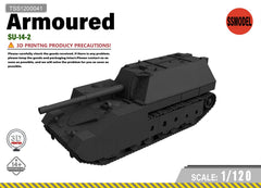 SSMODEL 1/120 SU-14-2 Tank Resin Model Kit TSS1200041
