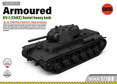 SSMODEL 1/160 KV-1 (ChKZ) Soviet heavy tank resin model kit TSS1600132