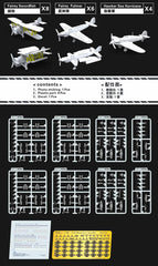 Flyhawk FH1129 1/700 WWII Royal Navy Aircraft I Plastic Model Kit