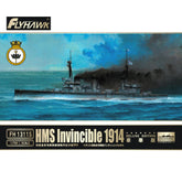 Flyhawk FH1311S 1/700 HMS Invincible 1914 Deluxe Edition Plastic Model Kit