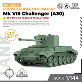 SSMODEL 817 Military Model Kit British Cruiser Mk VIII Challenger (A30) Medium Tank