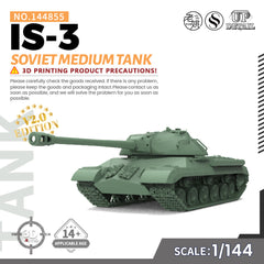SSMODEL SS855 Military Model Kit Soviet IS-3 Male Tank