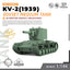 SSMODEL 861 Military Model Kit Soviet KV-2(1939) Medium Tank