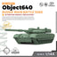 SSMODEL 877 Military Model Kit Russia Object640 Main Battle Tank