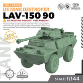 SSMODEL 956 Military Model Kit US LAV-150 90 Tank Destroyer