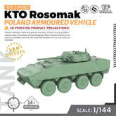 SSMODEL 982 Military Model Kit Poland KTO Rosomak Armoured Vehicle