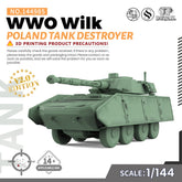 SSMODEL 985 Military Model Kit Poland WWO Wilk Tank Destroyer