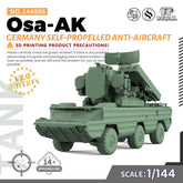 SSMODEL 986 Military Model Kit Germany Osa-AK Self-Propelled Anti-Aircraft