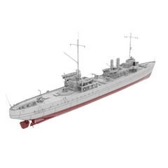 RHWS016S France Marne Class Destroyer Marne Full Hull