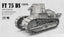 MENG TS-059 1/35 French FT 75 BS Self-Propelled Artillery Assembly Model Kit