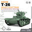 SSMODEL 597 Military Armoured Model Kit Soviet T-26 Light Tank