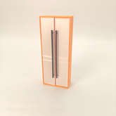 LYTP12210 1/12 Double Door Wardrobe Model Miniature Heirloom Display 1:12 Scale