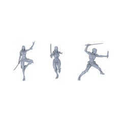 MRY-SFW LYGR065 Blade Squad 1 Military Theme Wargame Resin White Model Game Theme Sci-Fi Theme Wargame Miniature Soldiers Scene Characters Figure Hand-Painted 3D Printed Resin Model Kit by SSMODEL