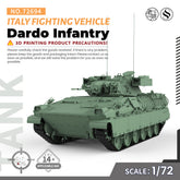 SSMODEL 694 Military Armoured Model Kit Italy Dardo Infantry Fighting Vehicle