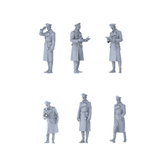 MRY-SFW LYGR418 WWII German Army Six-Person Daily Routine 3D Printed Resin Model Kit by SSMODEL