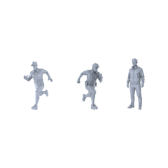 Yao's Studio LYTR301 Unpainted Miniature 3-Pack | For Diorama, Model Hobby & Painting
Miniatures Diorama Resin Figures 3D Printed Resin Model Kit by SSMODEL