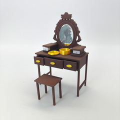 LYTP12206 1/12 Vintage Vanity Set Miniature Display 1:12 Scale