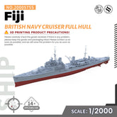 SSMODEL 575S Military Warship Model Kit HMS Fiji Cruiser