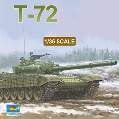 Trumpeter 09602 1/35 Soviet T-72 Ural with Kontakt-1 Reactive Armor
