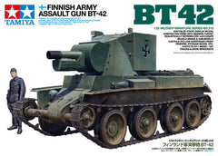 Tamiya 35318 1/35 Military Tank Model Kit WWII Finnish Army Assault Gun BT-42