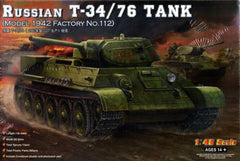 Hobbyboss 84806 1/48 Russian T-34/76 Model 1942 Factory No.112 plastic model