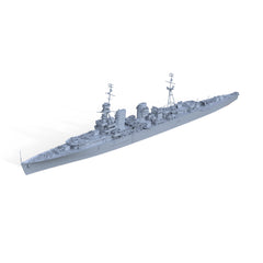 SSMODEL 561 Military Warship Model Kit HMS Hawkins Cruiser