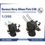 Yao's Studio LY506 1/700(350,200,144) Model Upgrade Parts German Navy 20mm Flak C38