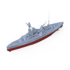 SSMODEL 527S Military Warship Model Kit France Navy Courbet Battleship