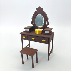LYTP12206 1/12 Vintage Vanity Set Miniature Display 1:12 Scale