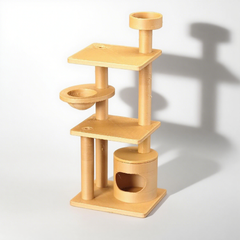 LYTP12216 1/12 Cat Tree Ornament Miniature Dollhouse Scene 1:12 Scale